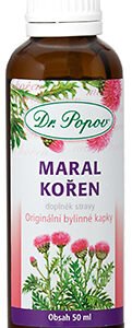 Dr.Popov Bylinné kvapky - Leuzea (Maral koreň) 50ml