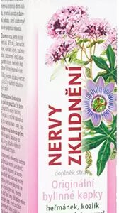 Dr.Popov Bylinné kvapky - Nervy upokojenie 50ml