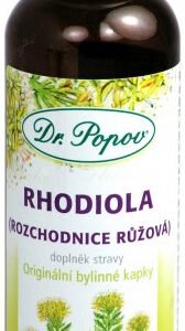 Dr.Popov Bylinné kvapky - Rhodiola (Rozchodnica) 50ml