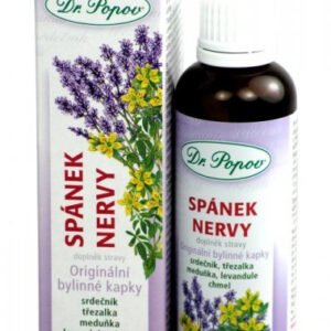 Dr.Popov Bylinné kvapky - Spánok a nervy 50ml
