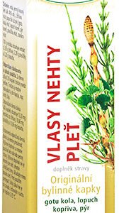 Dr.Popov Bylinné kvapky - Vlasy, nechty a pleť 50ml