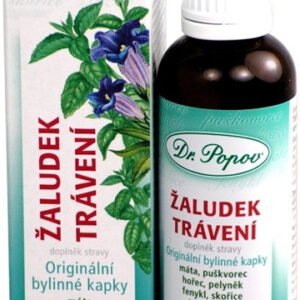 Dr.Popov Bylinné kvapky - Žalúdok a trávenie 50ml