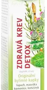 Dr.Popov Bylinné kvapky - Zdravá krv detox 50ml