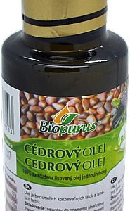 Biopurus Cédrový olej BIOpurus 100ml - 100% za studena lisovaný BIO