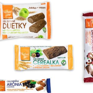 Natur Line Celozrnné sušienky ochutené 25g - Čučoriedka
