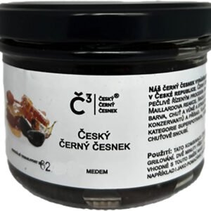 Black garlic Cesnak čierny s medom 220g