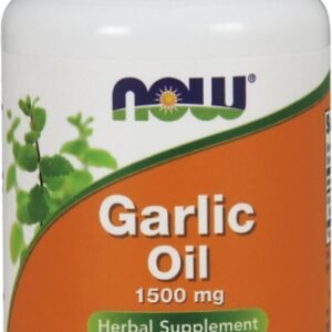 Now Foods Cesnakový olej 1 500mg 100 kapsúl