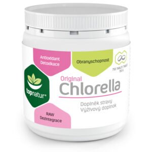 Topnatur Chlorella original 200mg 750 tabliet So spirulinou