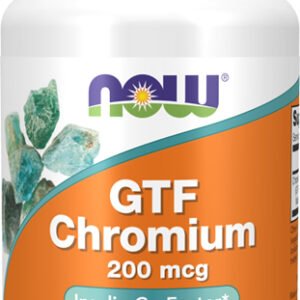 Now Foods Chróm GTF 200mg - 100 tabliet