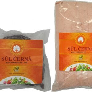 DNM Čierna soľ vulkanická 100g - celá
