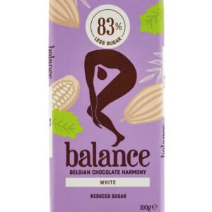 Health Link Čokoláda Balance sladená maltitolom 100g - Biela čokoláda s vanilkou