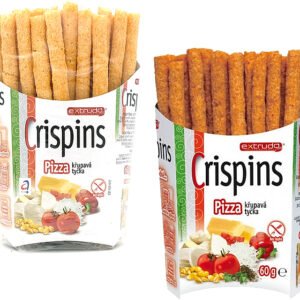 Extrudo Crispins tyčinky 50g - Tyčky kukuričné BIO