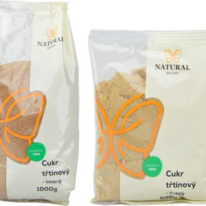 Natural Jihlava Cukor trstinový Natural Jihlava 1000g - Cukor svetlý