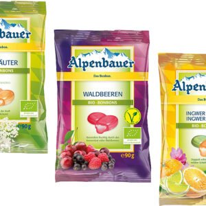 Alpenbauer Cukríky bylinkové plnené BIO 90g - Šalvia a bylinky