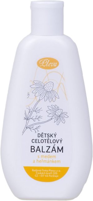 Pleva Detský celotelový balzam s medom a harmančekom 200g