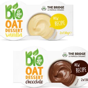 The Bridge Dezert ovsený BIO 2x130g - Dezert ovsený čokoláda