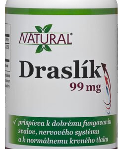 Natural Draslík - Glukónan draselný Natural 99mg 350 kapsúl