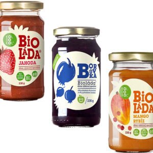 Koldokol Džem bez pridaného cukru BIO 230g - Džem čučoriedkový