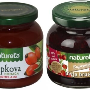 Natureta Extra domáci džem 210g - Brusnicový domáci džem