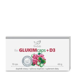Finclub Glukimcaps + D3 250mg 10 kapsúl