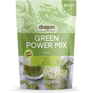 dragon superfoods Prášok Green DETOX POWER MIX BIO RAW 200g