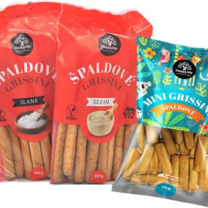 Happy Life Grissini špaldové BIO 75g - Grissini špaldové mini