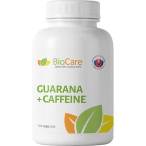 BioCare Guarana + kofeín 100 kapsúl