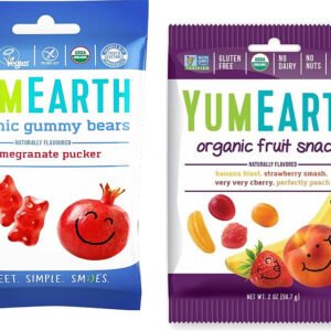 YumEarth Gumoví mackovia BIO 50g - Kyselé želé