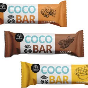 Happy Life Kokosová tyčinka Happylife Coco Bar 40g Kokosová s višňami  BIO