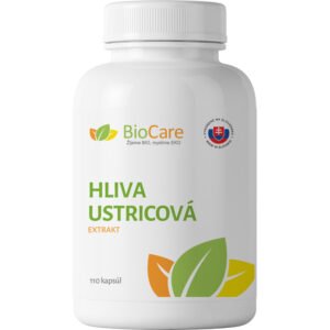 BioCare Hliva Ustricová extrakt 400mg 110 kapsúl