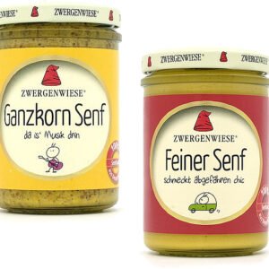 Zwergenwiese Horčica BIO Zwergenwiese 160ml - Horčica jemná