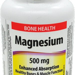 Webber Naturals Horčík - magnézium 200mg 60 veg. kapsúl - Bisglycinate
