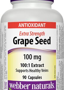 Webber Naturals Hroznové jadierka 100mg 90 tabliet