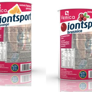 Vemica Iontsport - Iontový nápoj 700g - Iontsport brusnica