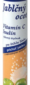 MedPharma Jablčný ocot s vitamínom C S vitamínom C a inulínom 20 šumivých tabliet
