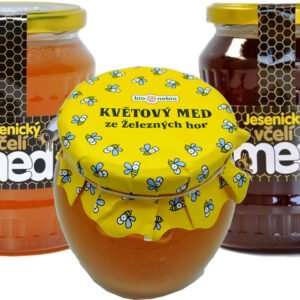 Jan Kolomý Jesenický včelí med 650g - Kvetový med - zo Železných hôr