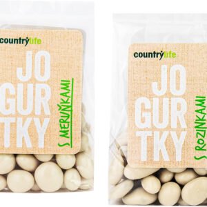 Country Life Jogurtky 100g - Jogurtky s marhuľami