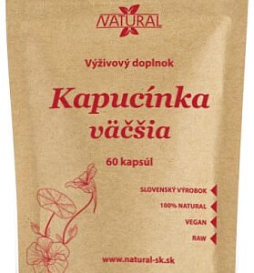 Natural Kapucínka väčšia Natural 600mg 60 veg. kapsúl