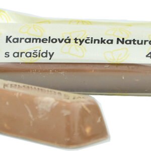 Natural Jihlava Karamelová tyčinka bezlepková 40g - Karamelová tyčinka arašidová