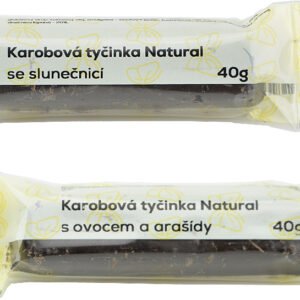 Natural Jihlava Karobová tyčinka Natural 30g - Karobová tyčinka chrumkavá