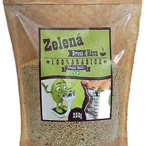 Najtelo Káva zelená mletá s kofeínom 250g