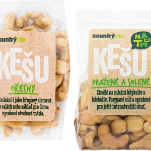 Country Life Kešu orechy 100g 100g - RAW