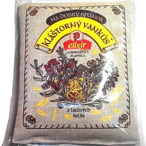 Agrokarpaty Kláštorný vankúš z liečivých bylín 1ks 17 x 21 cm