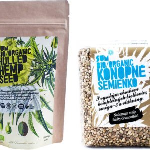 Sum Konopné semienka BIO 200g - Lúpané konopné semienko