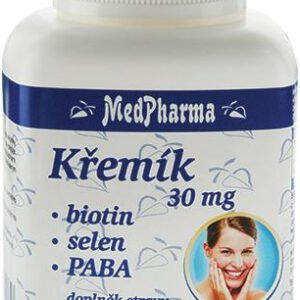 MedPharma Kremík, biotín, selén PABA 30mg 107 tabliet