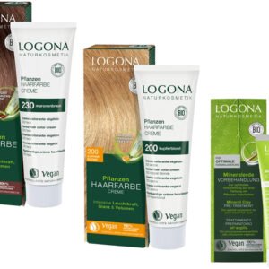 Logona Krémová farba na vlasy BIO 100ml - Minerálny prípravok na vlasy pred farbením