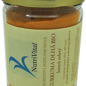 Nutrivital Kurkuma dlhá BIO 200g koreň mletý