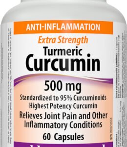 Webber Naturals Kurkumín Forte 500mg 60 kapsúl