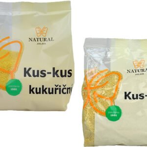 Natural Jihlava Kuskus pšeničný a kukuričný 250g - Celozrnný kus kus