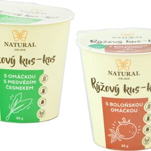 Natural Jihlava Kuskus ryžový ochutený bezlepkový 85g - Kuskus s boloňskou omáčkou instantný